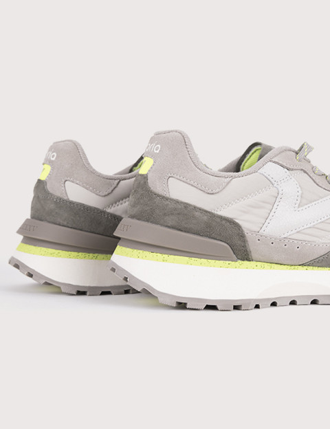 Baskets Homme Running Rush Gris VICTORIA