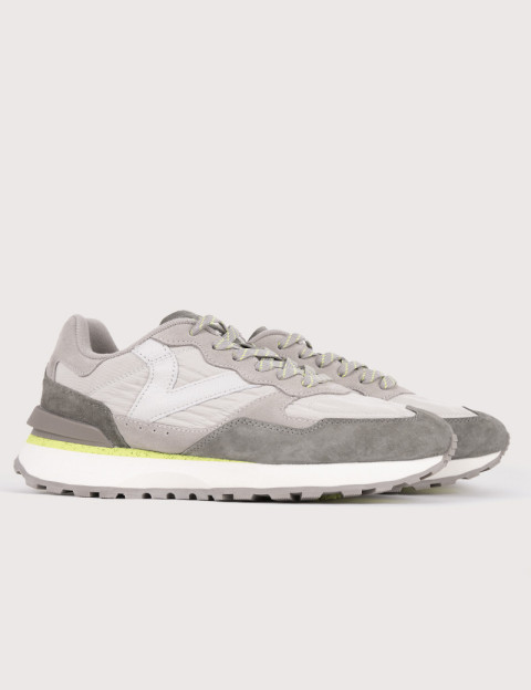 Baskets Homme Running Rush Gris VICTORIA