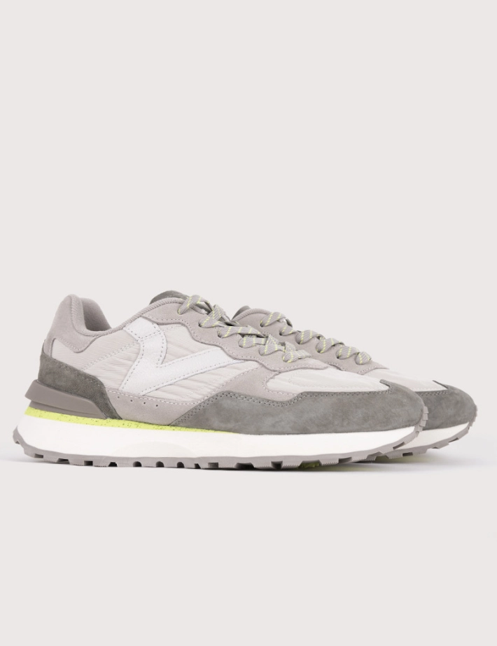 Baskets Homme Running Rush Gris VICTORIA