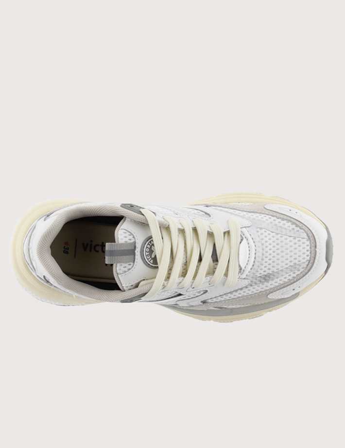 VICTORIA Baskets Femme Running Mythos Blanc - 5