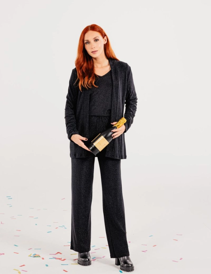 HBT Lurex | COCKTAIL Veste Noire - 3