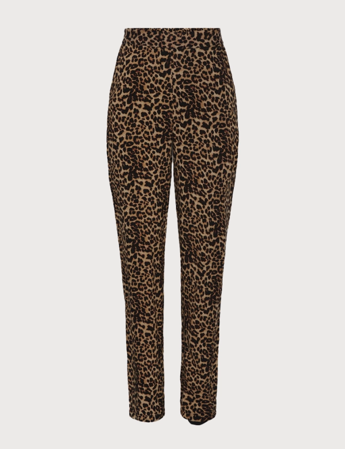 PIECES Pantalon Nya Imprimé Leopard