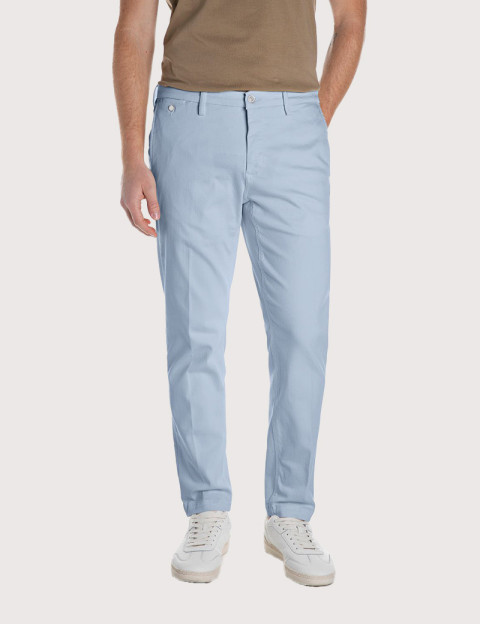 REPLAY Chino Homme Regular Benni Bleu 579
