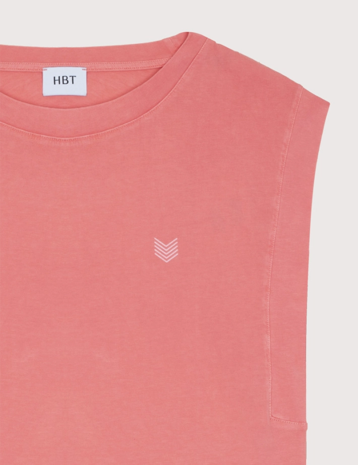 HBT CHROMATIC'S | Coton  STAR Top Corail - 2