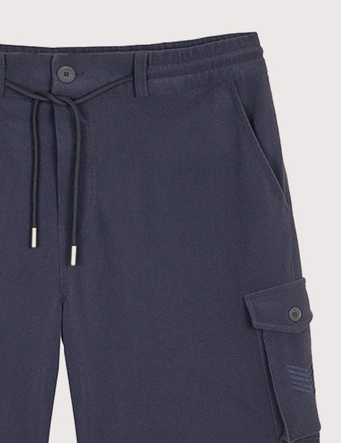HBT SUMMER CHIC | Eponge CHRIS CARGO SHORT  Bermuda Marine