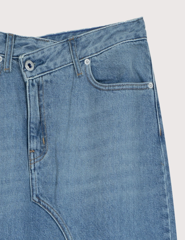 Karl Lagerfeld Jupe Longue en Jean - 2
