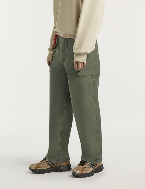 Denham Pantalon Homme Cargo Kaki - 4