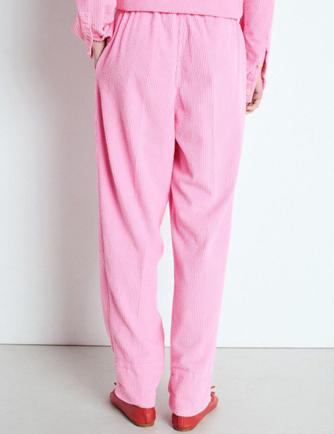 American Vintage Pantalon Carotte Femme Rose - 4