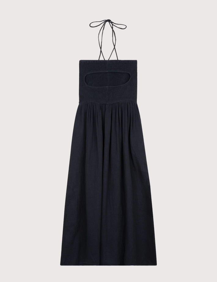 MOLLYBRACKEN Robe Longue Bustier Noir - 2