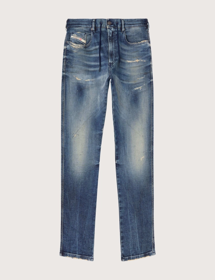 DIESEL Jogging Jean Homme D Strukt Délavé 68PN - 3