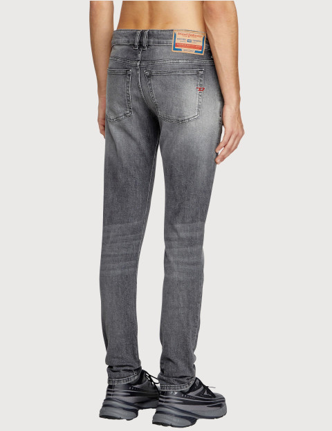 DIESEL Jean Homme Sleenker Gris BMBS - 3
