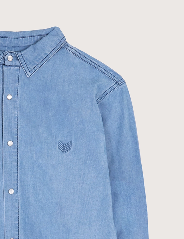 HBT DENIM Light LORD Chemise Jean - 2