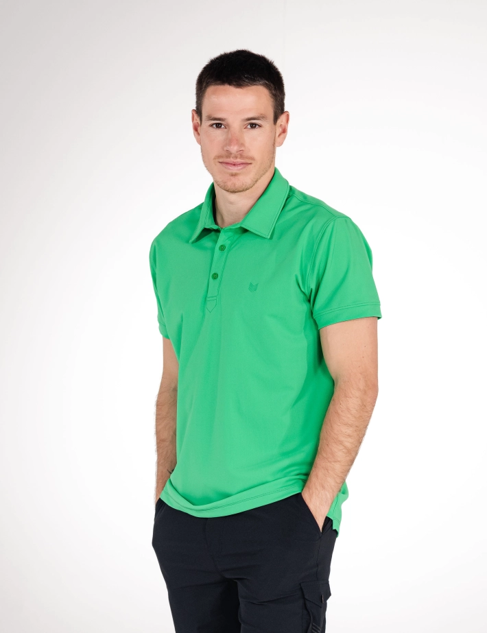 HBT BASICS | Essentiel ROSS Polo Vert - 3