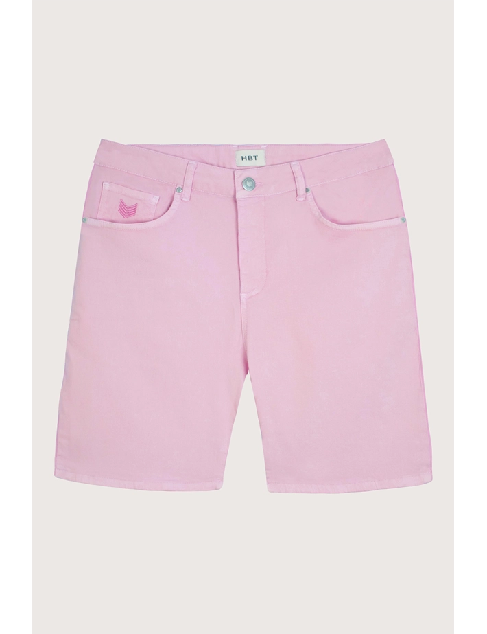 HBT DENIM | Colors THEO SHORT Bermuda Rose