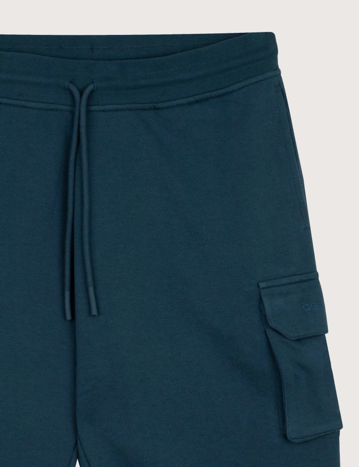 GERTRUDE Short Molleton Homme Ivan Cargo Marine - 2
