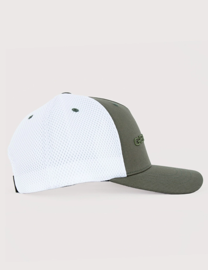 GERTRUDE Casquette Enfant Marquage Brodé Mesh Benja Vert Kaki - 3