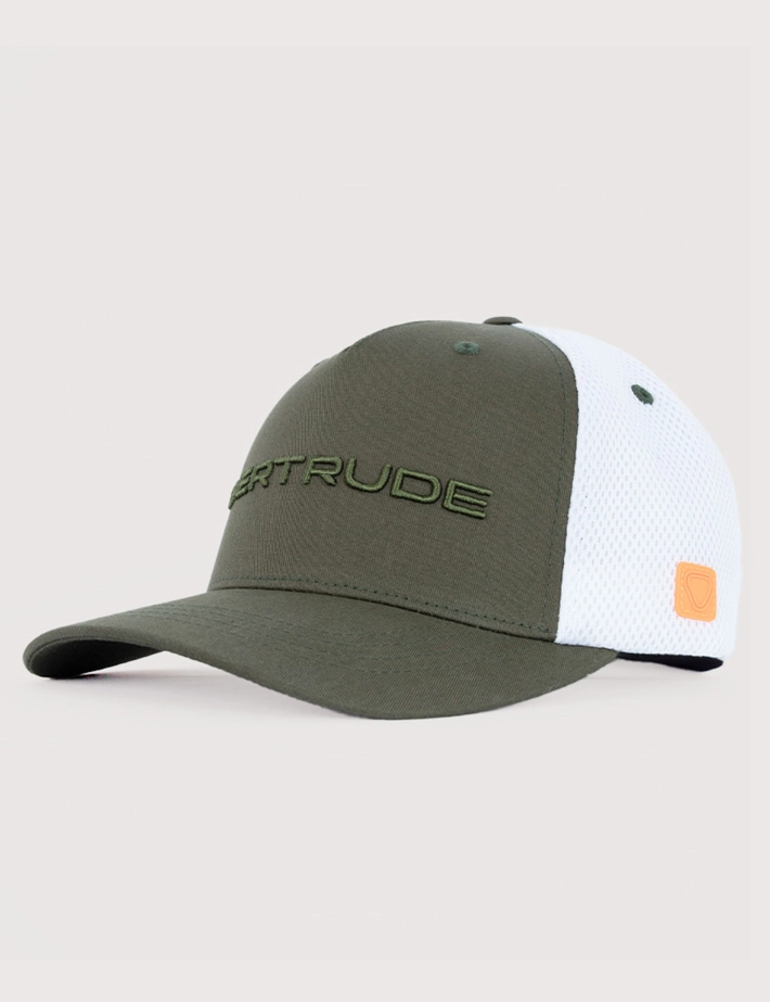 GERTRUDE Casquette Enfant Marquage Brodé Mesh Benja Vert Kaki