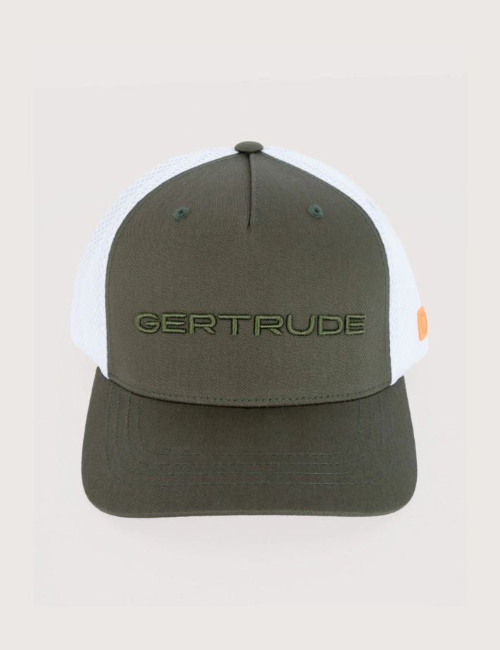 GERTRUDE Casquette Enfant Marquage Brodé Mesh Benja Vert Kaki - 2