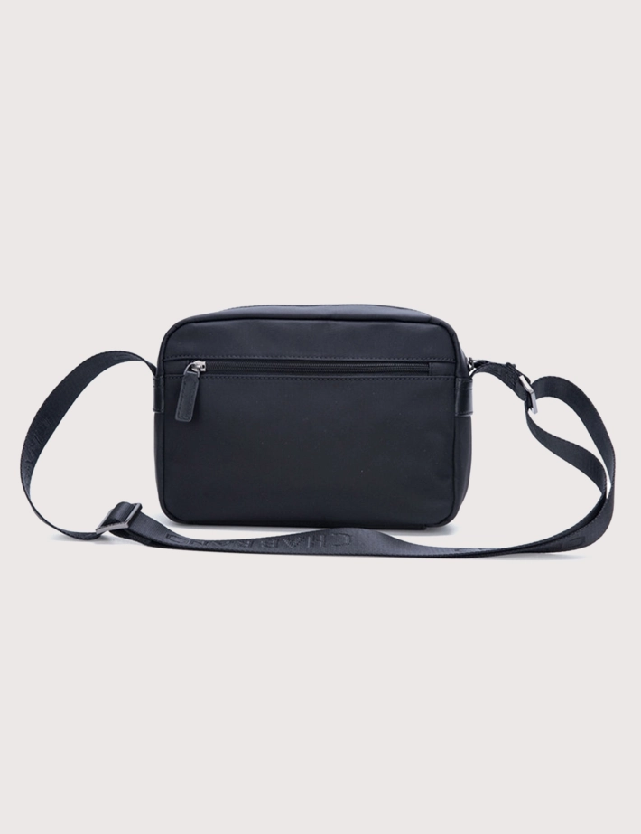 Petit Sac Reporter Sangle Métal Castellet Black - Chabrand