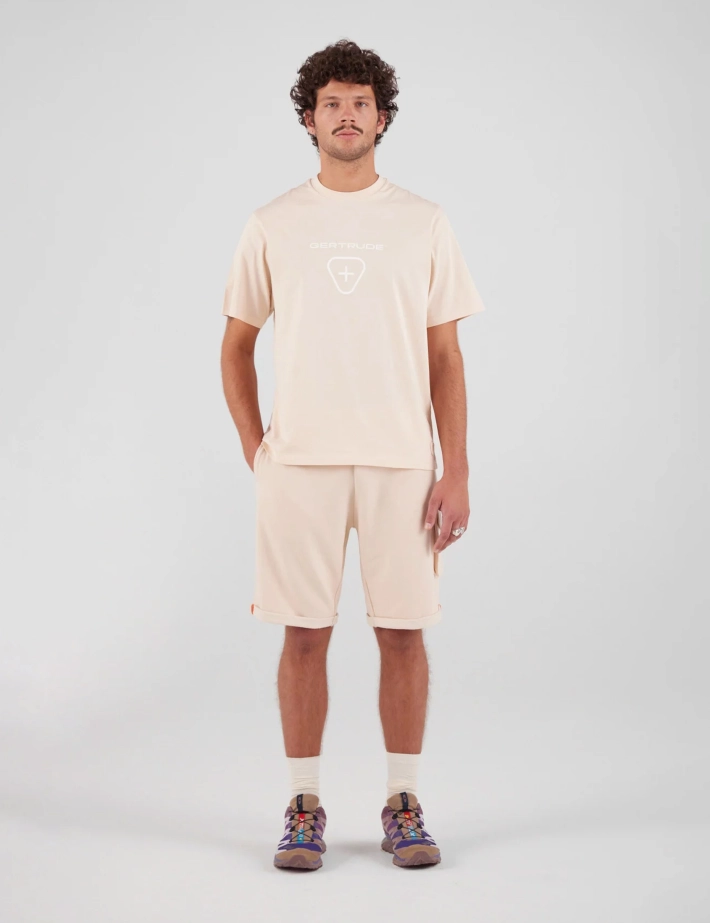 GERTRUDE Short Molleton Homme Ivan Cargo Beige - 3