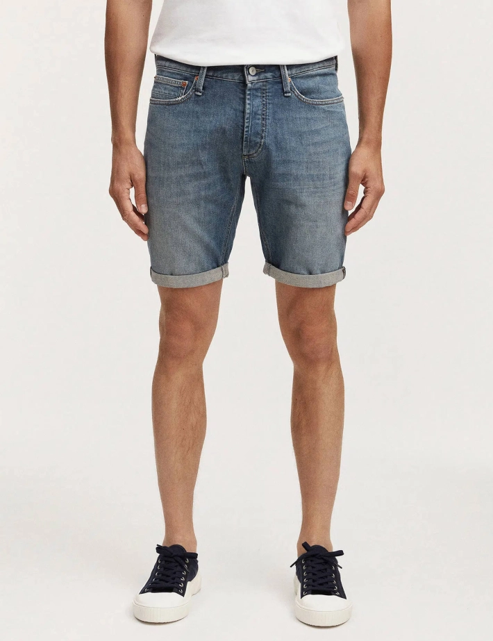 Denham Short Homme Razor en Jean Bleu Clair - 2