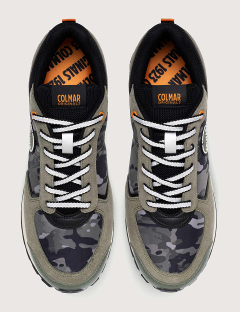 COLMAR Baskets Homme Travis Camu Kaki 077 - 4