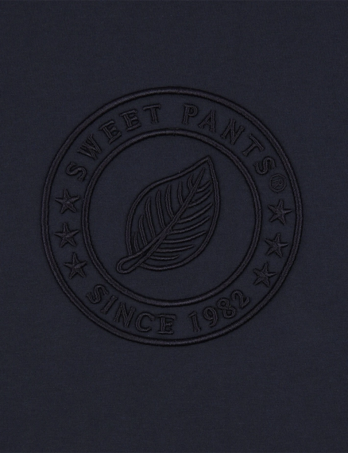 SWEET PANTS T-shirt Logo Devant Perfect Tee Bleu Nuit - 2
