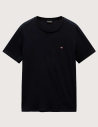 NAPAPIJRI T-shirt Homme Salis Logo Cœur Noir