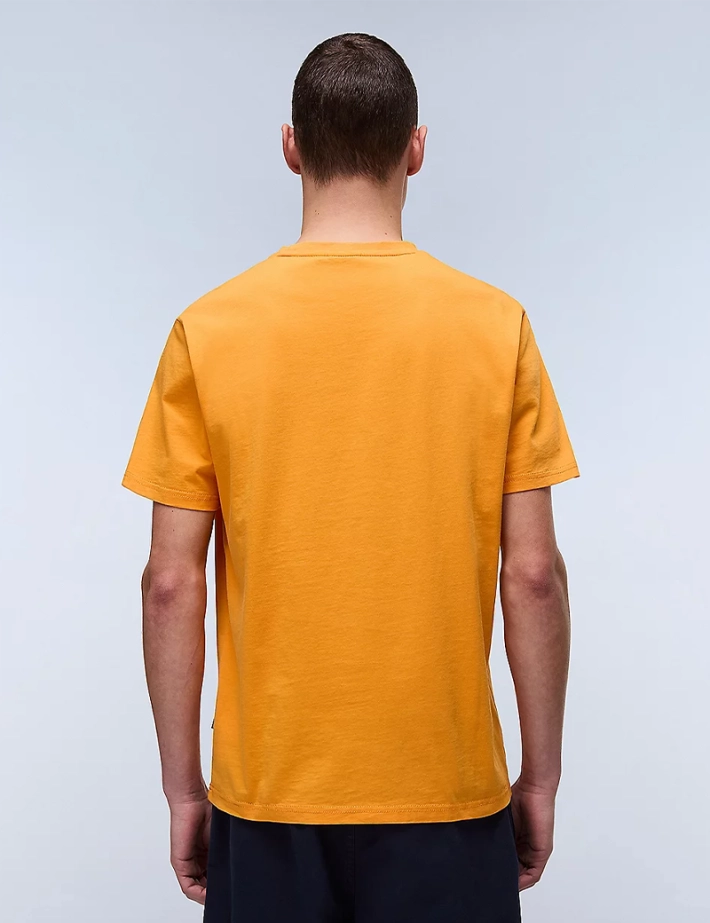 NAPAPIJRI T-shirt Homme Salis Logo Cœur Abricot - 3