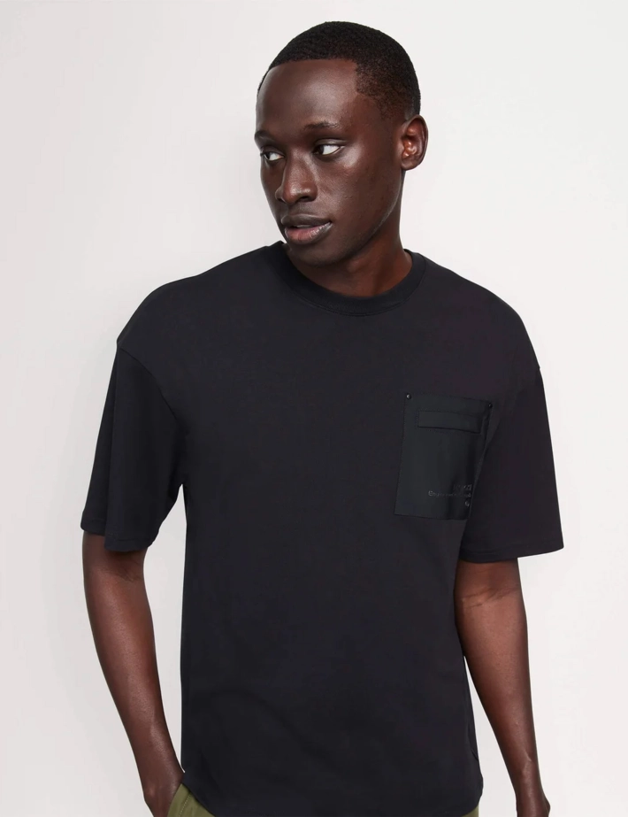 Moose Knuckles T-shirt Homme Manches Courtes Dalon Noir