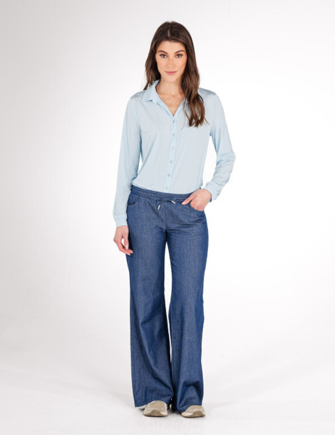 HBT DENIM | Light MARLEY Pantalon Jean Brut Femme - 3