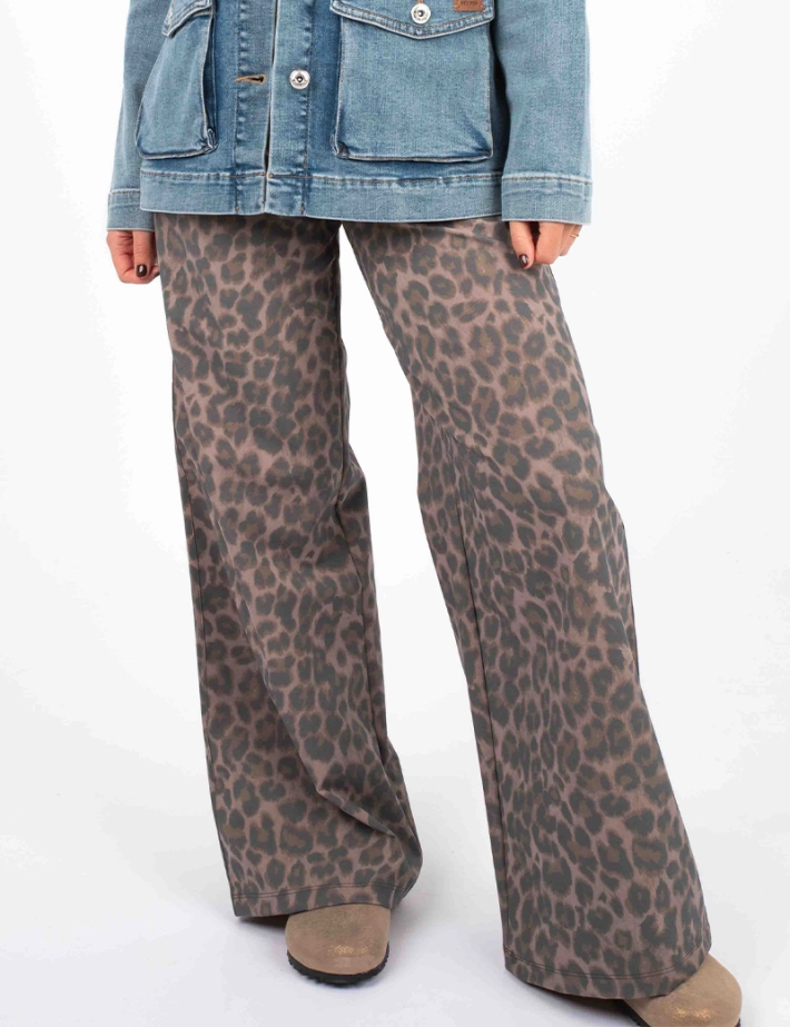 HBT CITY'S NIGHT | Print CHLOE Pantalon Léopard - 4