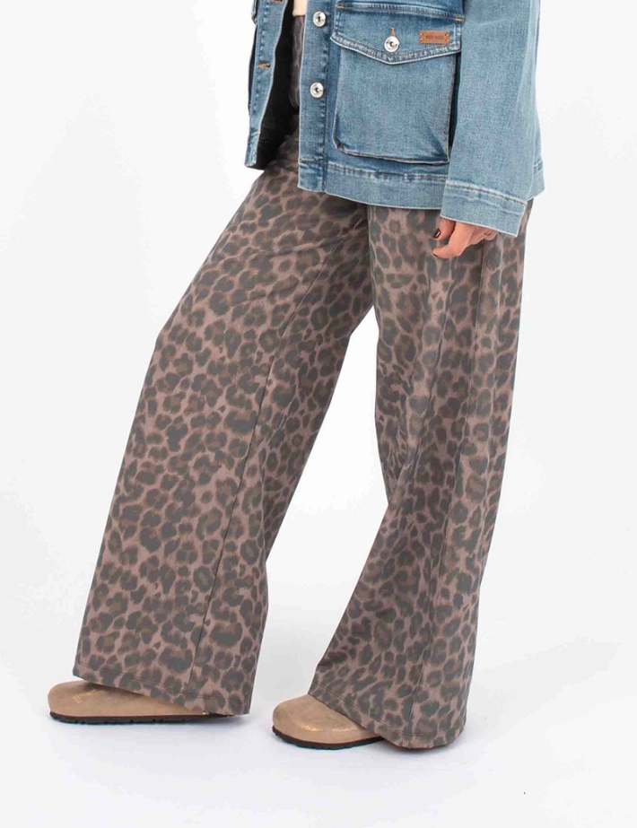 HBT CITY'S NIGHT | Print CHLOE Pantalon Léopard - 3