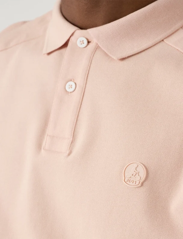 JOTT Polo Homme Manches Courtes Alvaro Pêche - 3