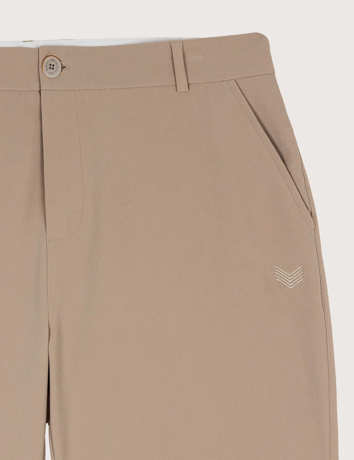 HBT CITY'S NIGHT | Chaine & Trame BEN SHORT Bermuda Beige Homme - 2
