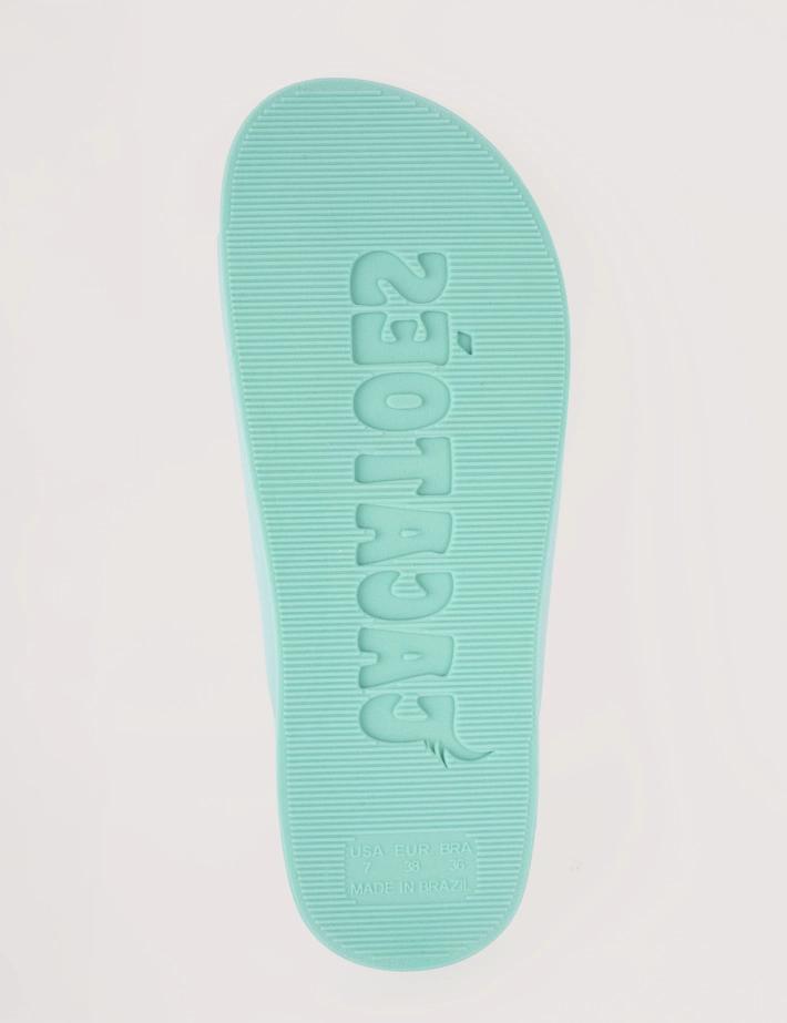 CACATOES Sandales Femme Rio de Janeiro Bleu Turquoise Aqua - 6