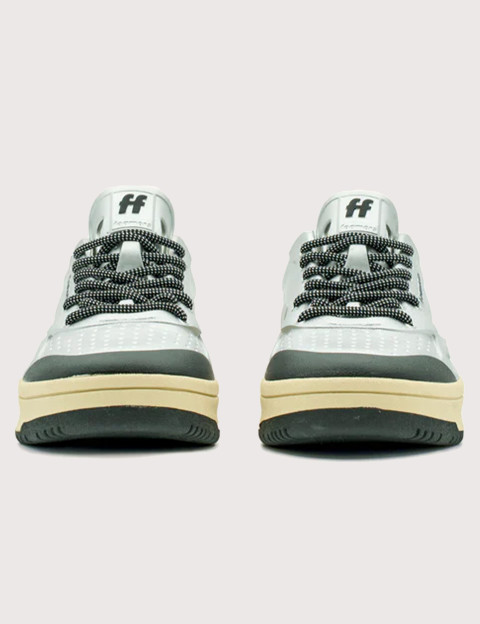 Foamers Baskets Femme F7 029 Argent Noir - 3