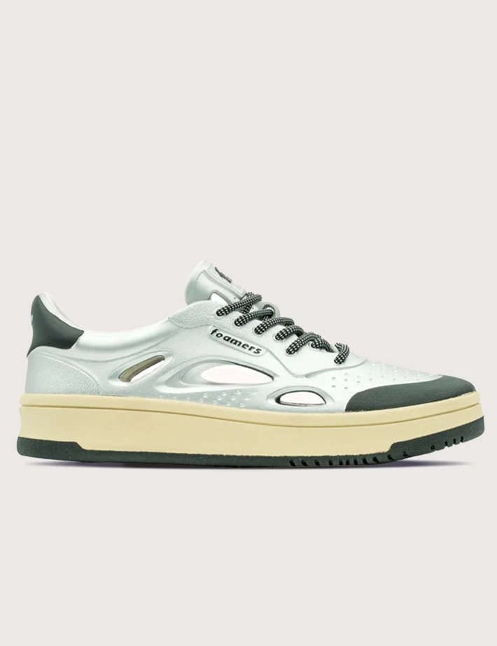 Foamers Baskets Femme F7 029 Argent Noir