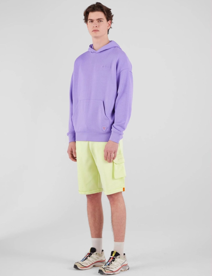 GERTRUDE Short Molleton Homme Ivan Cargo Vert Matcha - 3