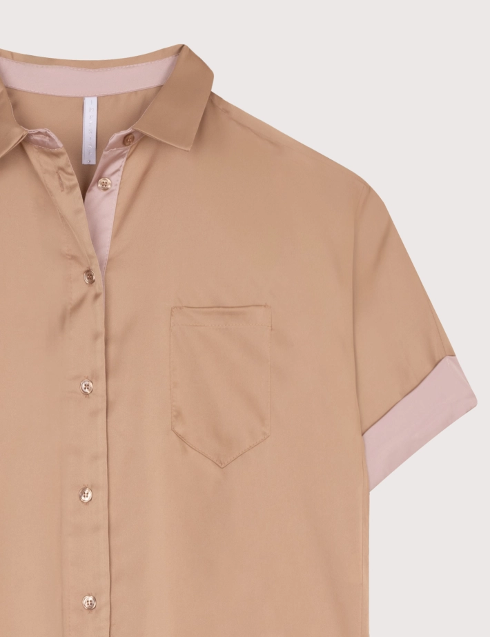 IMPERIAL Chemise Femme Beige - 2