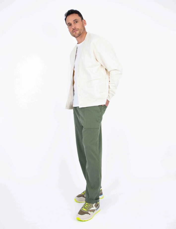VICTORIA Baskets Homme Leggera Mix Color Vert Kaki - 2