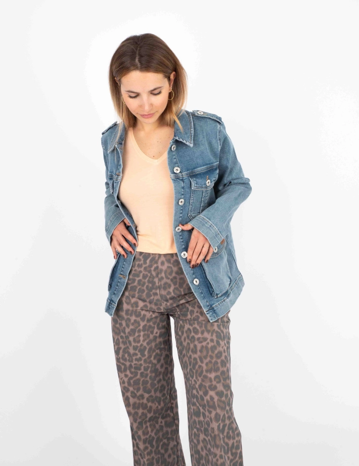 HBT CITY'S NIGHT | Print CHLOE Pantalon Léopard - 5