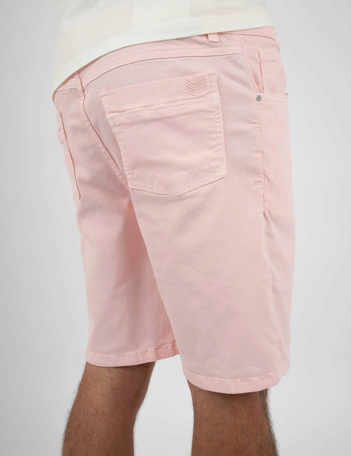 HBT DENIM | Colors THEO SHORT Bermuda Rose - 4