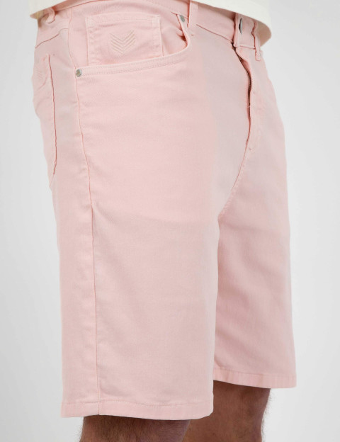 HBT DENIM | Colors THEO SHORT Bermuda Rose - 5