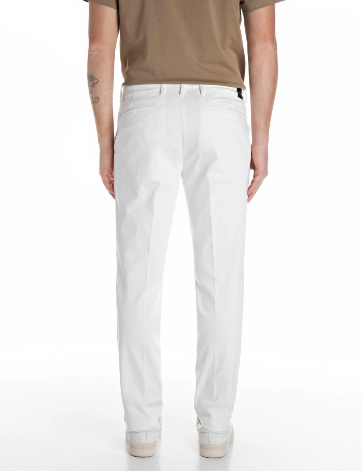 REPLAY Chino Homme Regular Benni Blanc 011 - 2