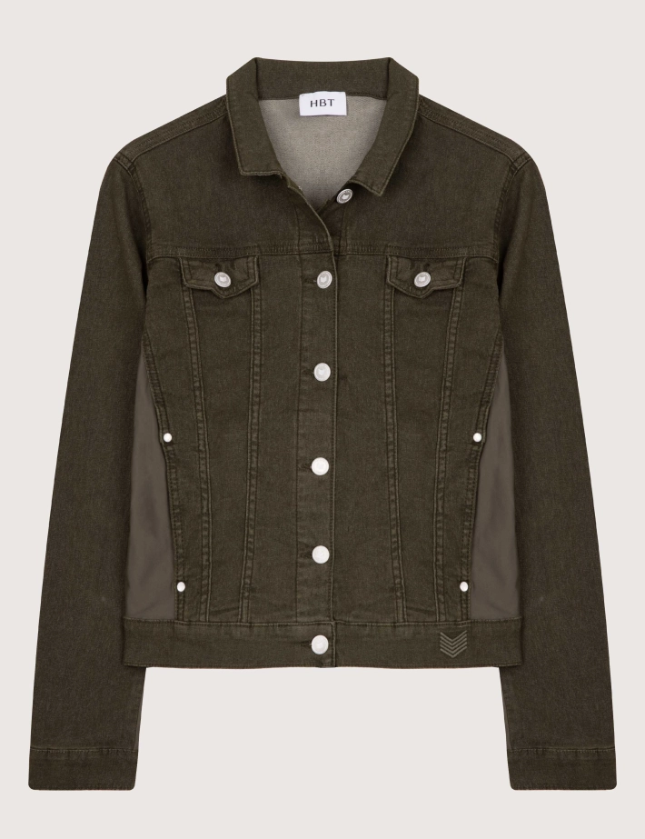 HBT DENIM | Colors FRANCISCO Blouson Vert Kaki