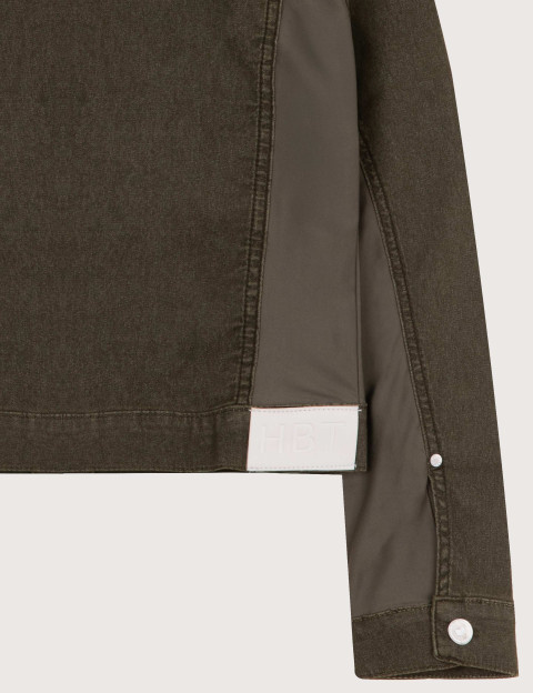 HBT DENIM | Colors FRANCISCO Blouson Vert Kaki - 4