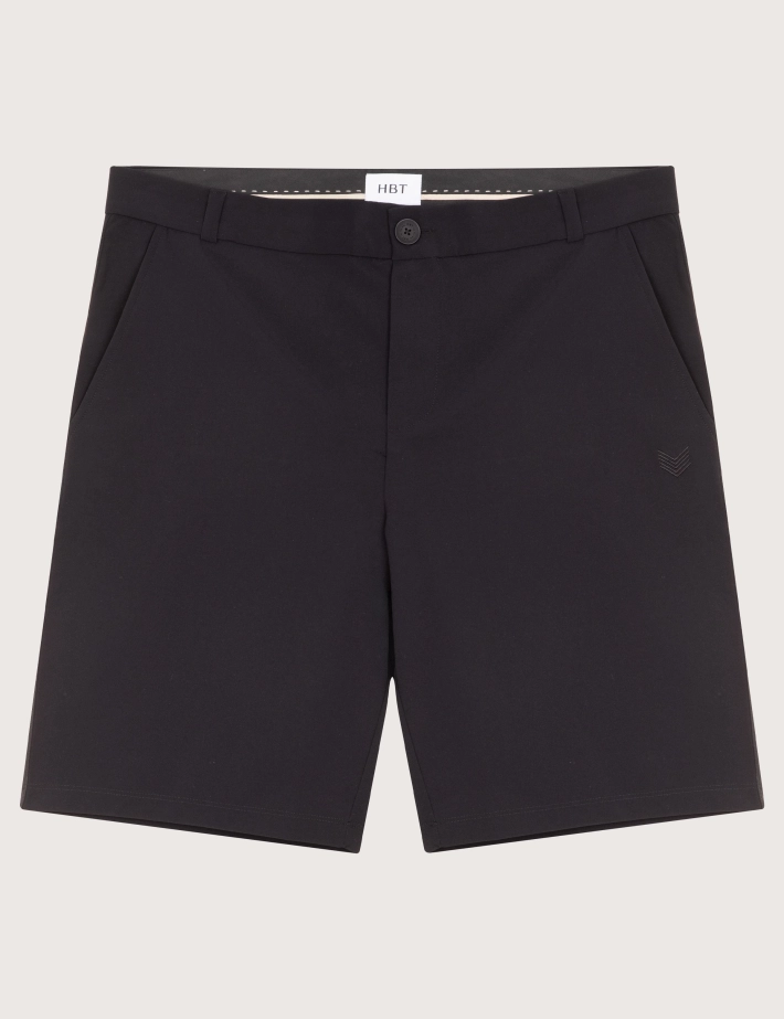 HBT CITY'S NIGHT | Chaine & Trame BEN SHORT Bermuda Noir