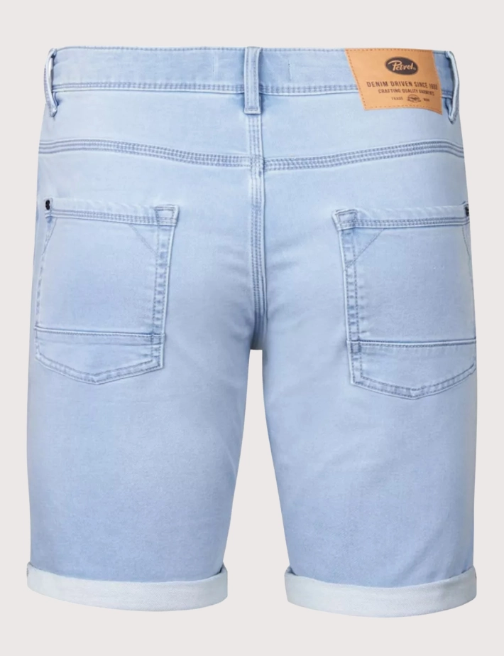PETROL IND Short en Jean Homme Jackson Bleu Délavé 5700 - 2