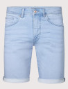PETROL IND Short en Jean Homme Jackson Bleu Délavé 5700
